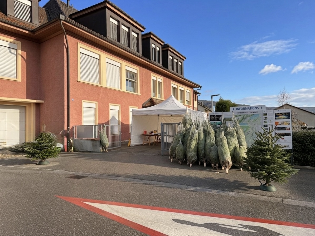 Vente de sapins